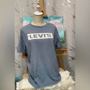 Levi's Light Blue Logo Short Sleeve Tee